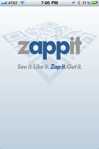 Zappit App Screenshot