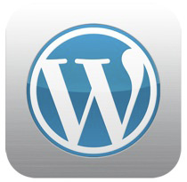 wordpress for iphone icon