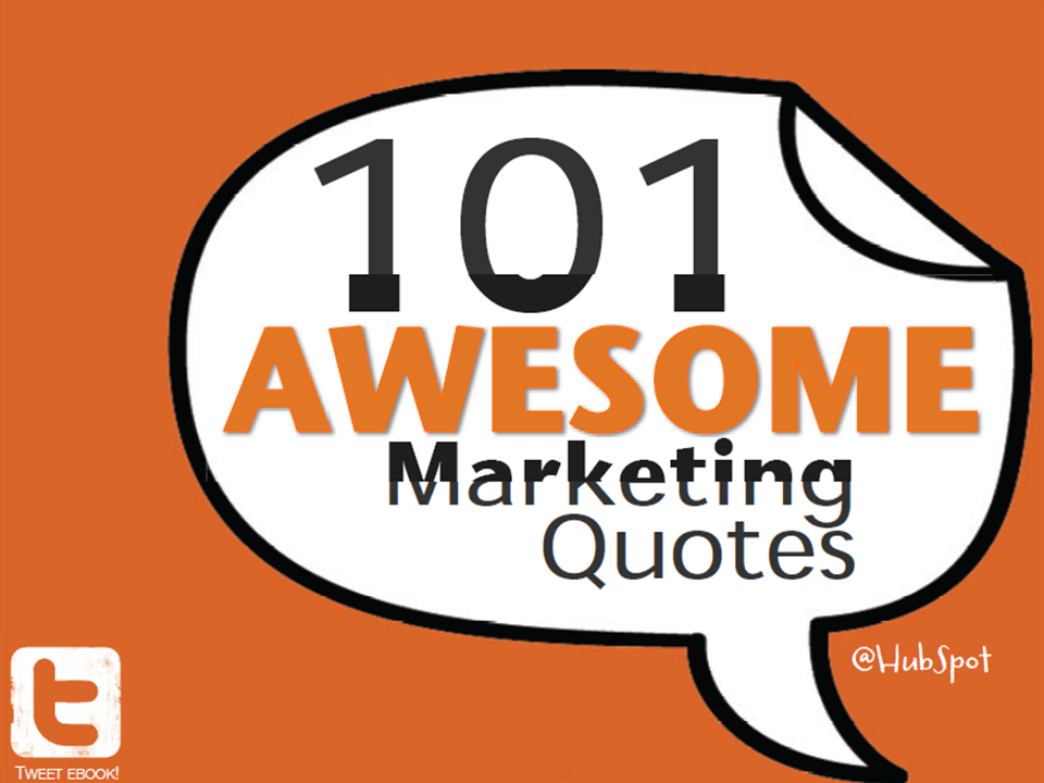 101 Awesome Marketing Quotes