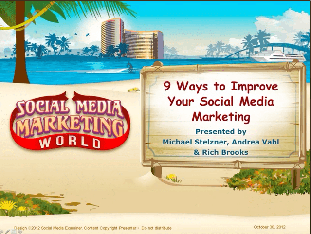 9 Ways to Improve Your Social Media Marketing Cover Photo