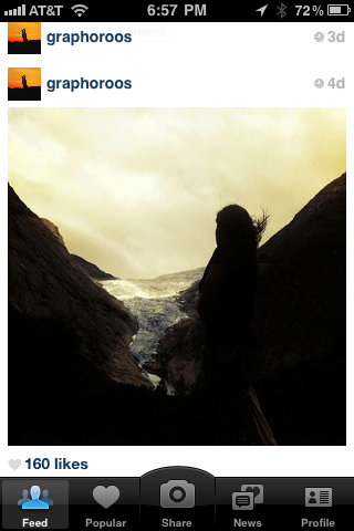 Instagram Screen Shot