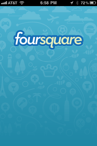 Foursquare Mobile App Screenshot