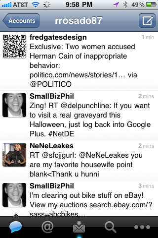 Twitter App Screenshot