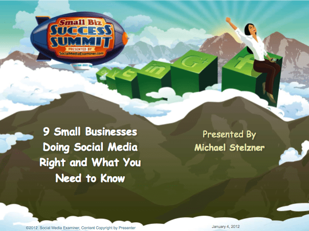 Social Media Examiner Webinar PDF