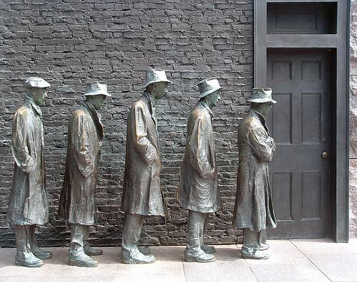 Unemployment Line Picture