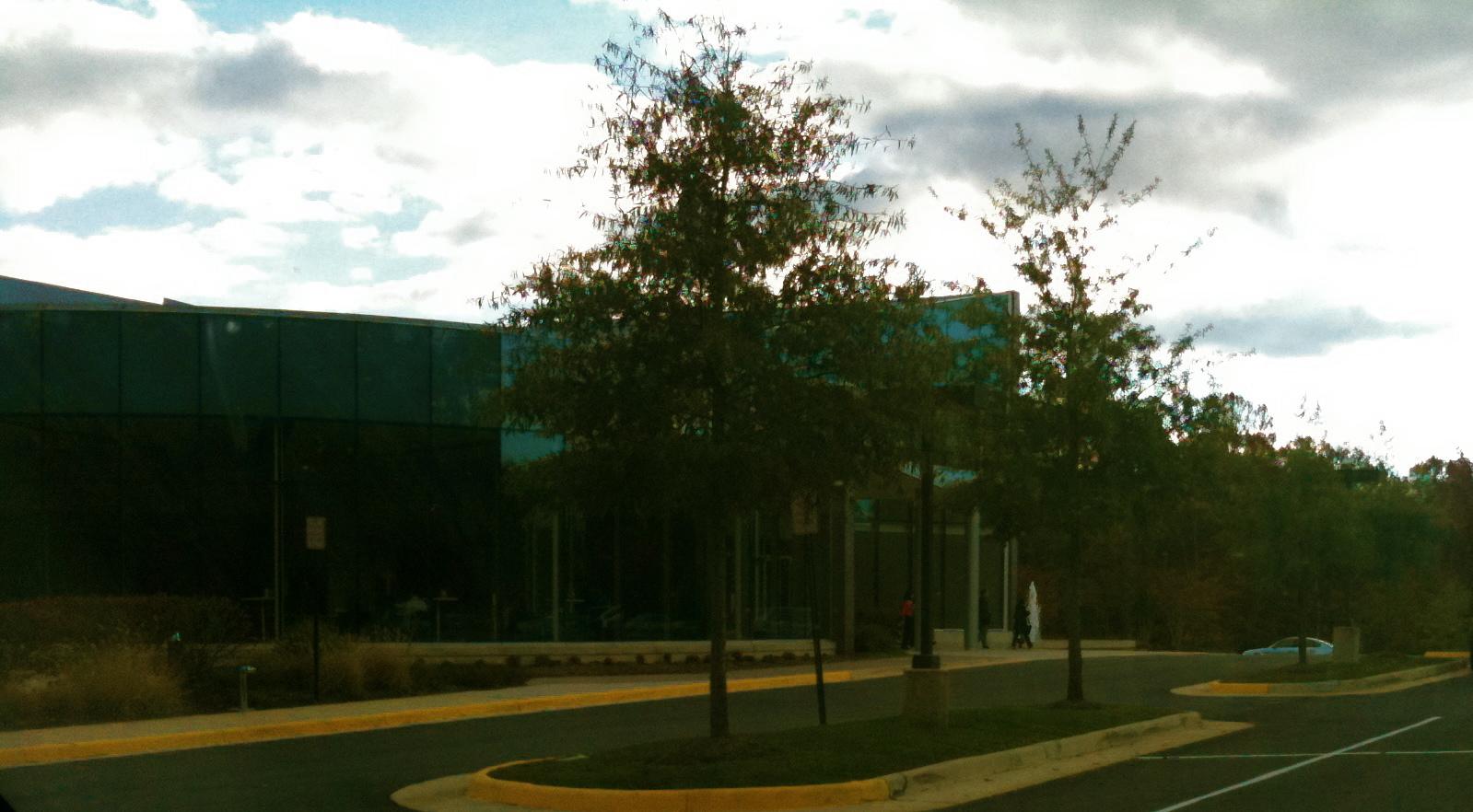 Outside Fairfax Community Church.